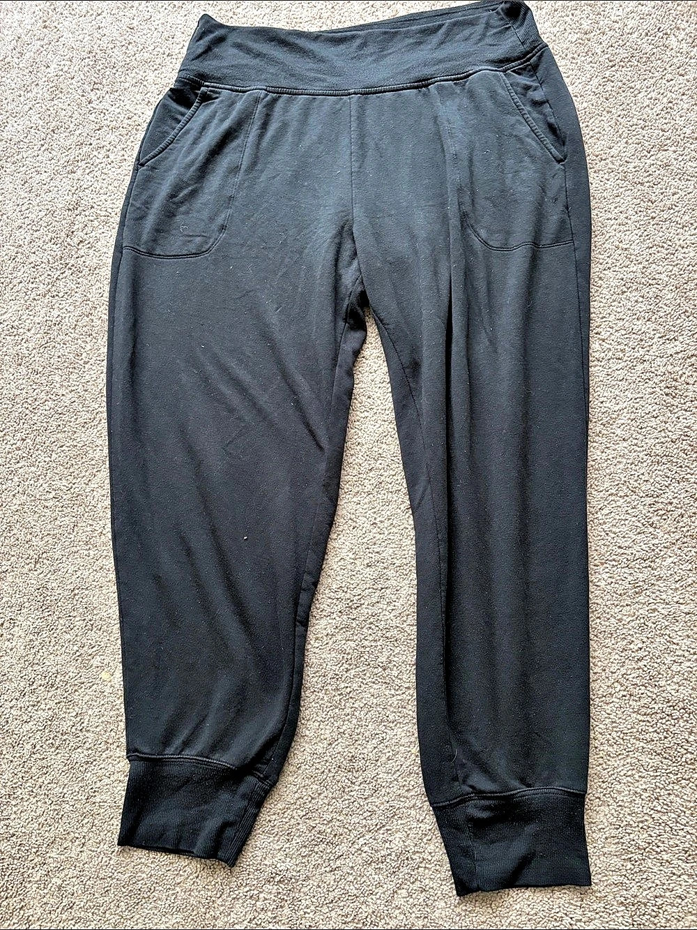 Athleta Women's Jogger Pants in Black Size XL